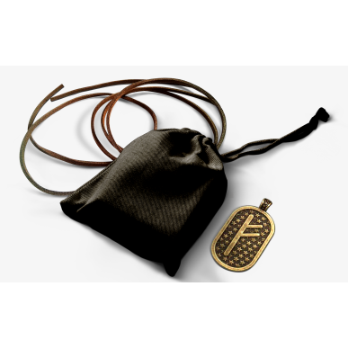 Amuleto Fehu - amuleto de riqueza Amuleto Fehu - amuleto de riqueza