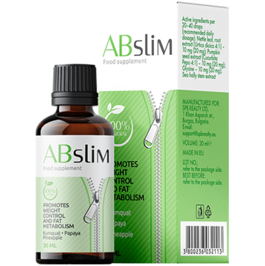 ABslim - gotas para bajar de peso