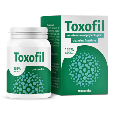 Toxofil - cápsulas para enfermedades gastrointestinales